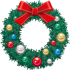 Christmas Wreath Illustration